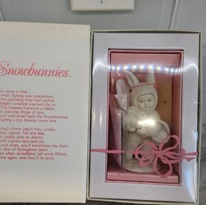 Vintage Springtime Stories of Snowbabies "I'll love you forever"